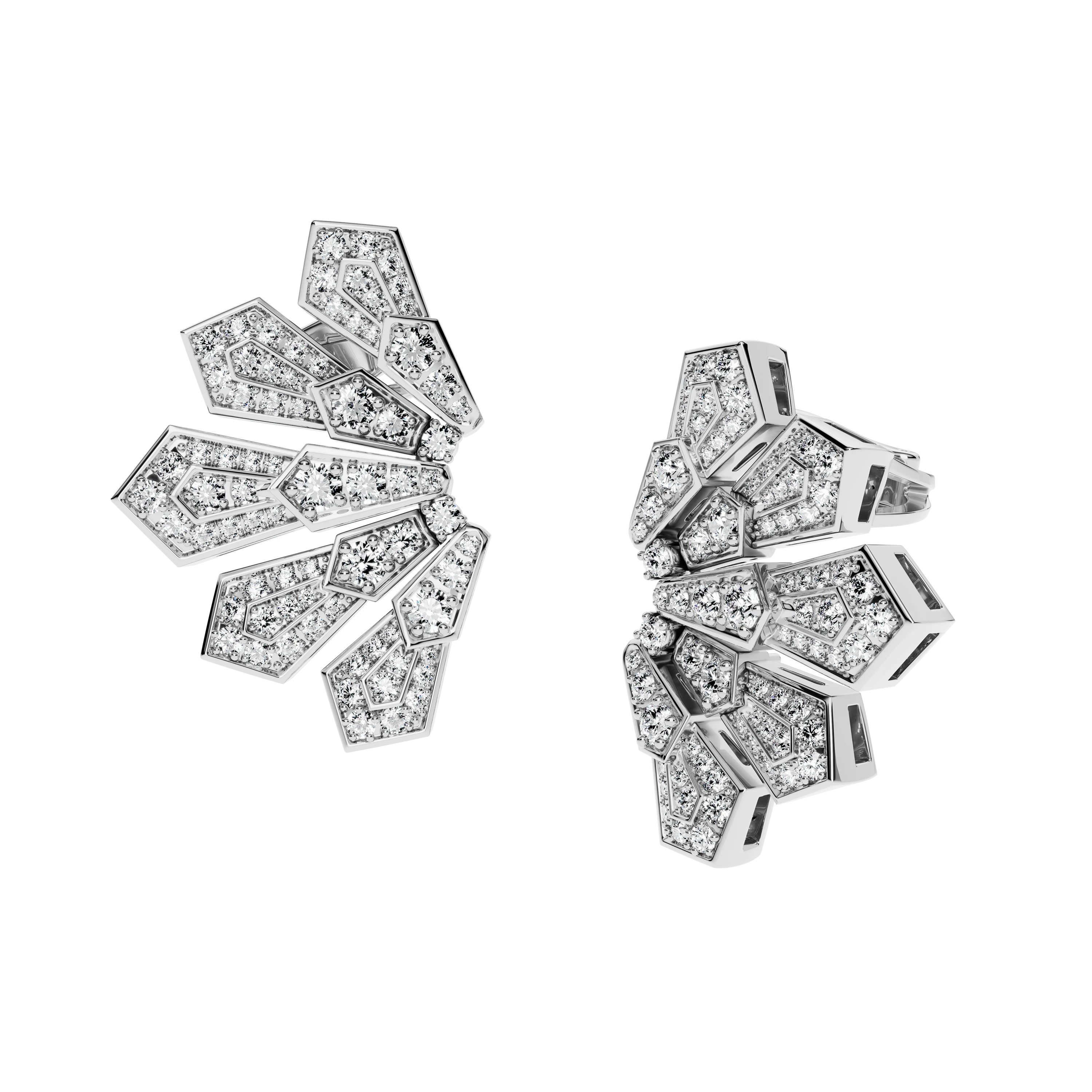 Art Deco Stud Earrings