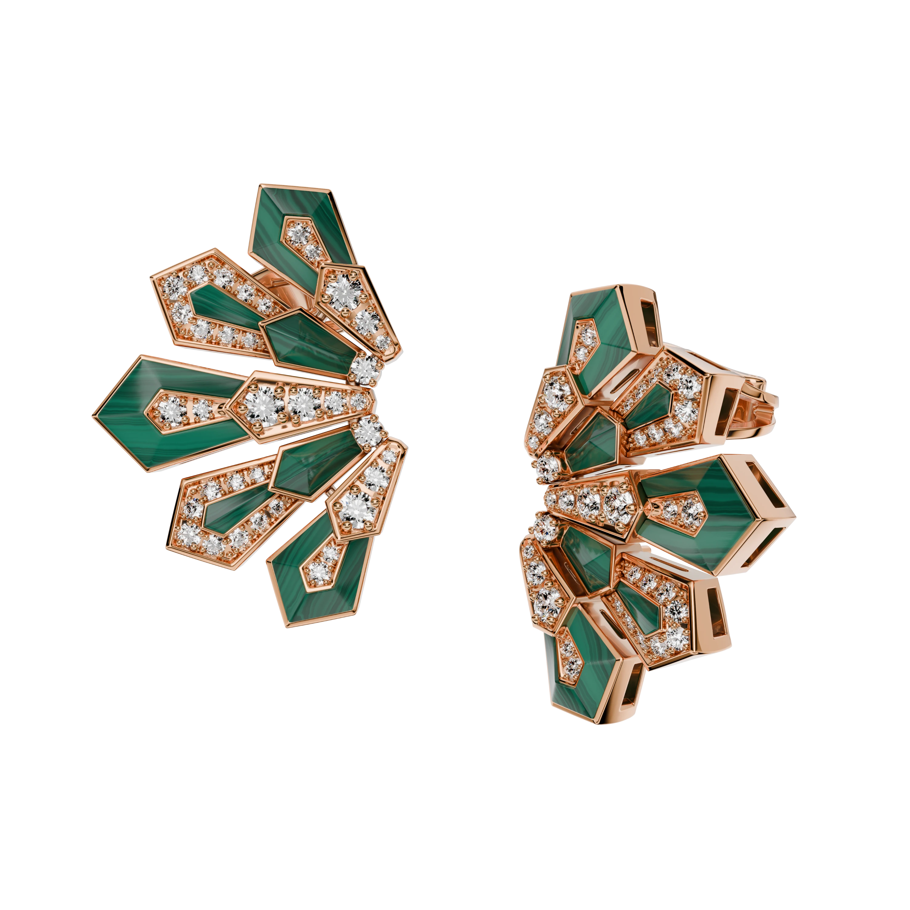 Art Deco Stud Earrings